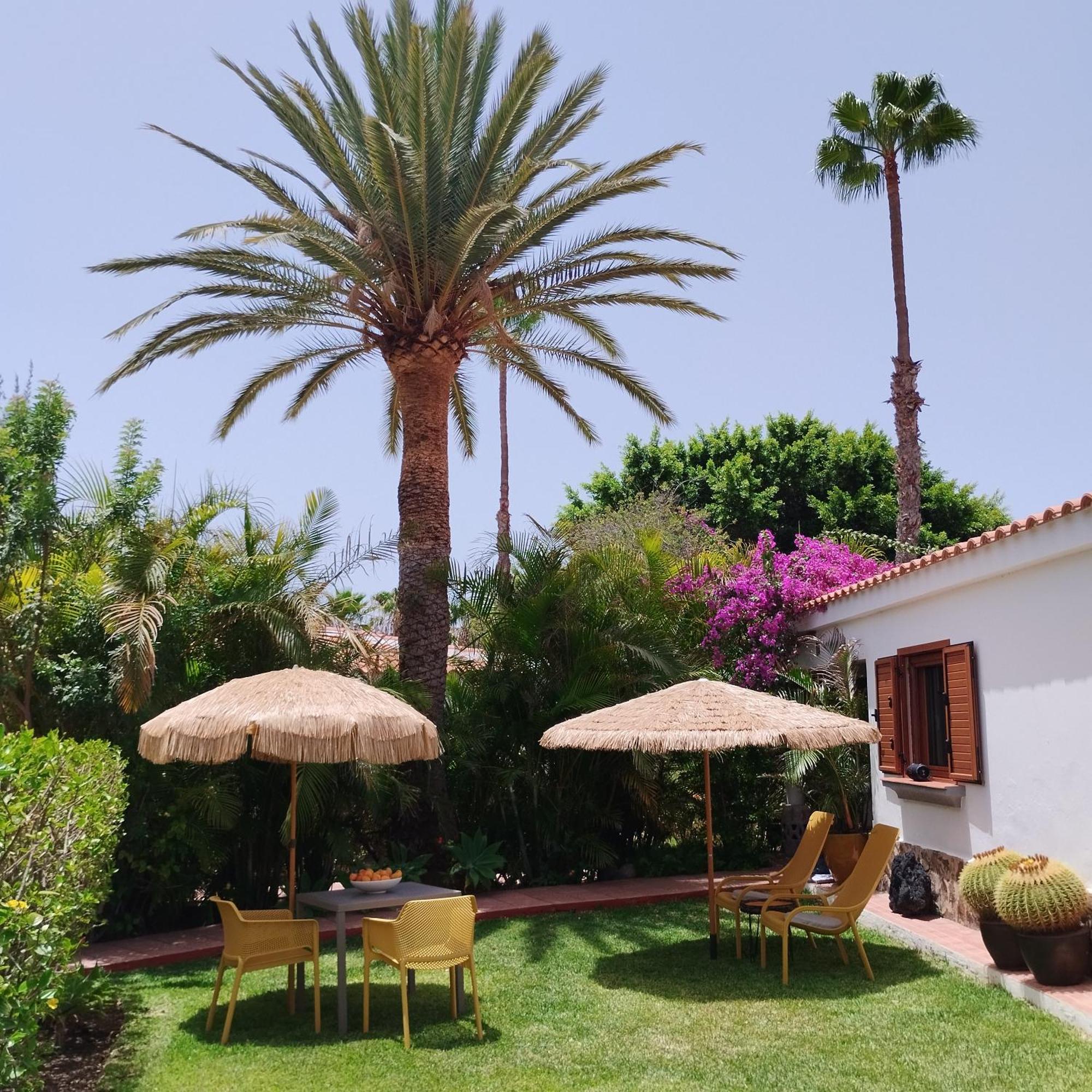 Bungalow Tropical Con Piscina Y Aire Acondicionado Maspalomas  Kültér fotó
